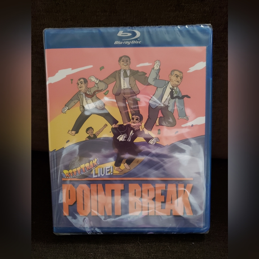RiffTrax Live! Point Break Blu-ray NWOT